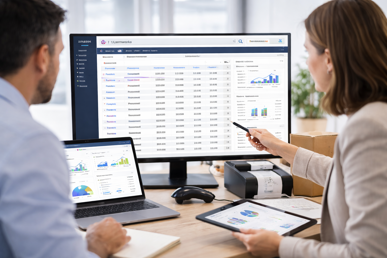 Managing ecommerce orders and inventory using order management software